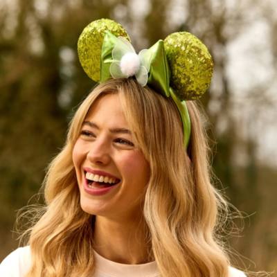 Tinker Bell Sequined Ears Headband for Adults, Peter Pan
