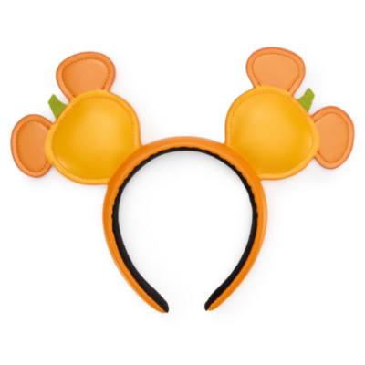 Mickey Mouse Jack-o'-Lantern Halloween Ears Headband for Adults
