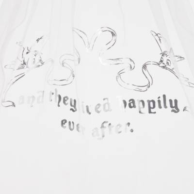 Cinderella Ears Headband Bridal Veil for Adults