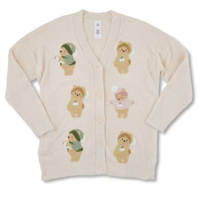 Winnie The Pooh Cardigan for Adults, White Pooh