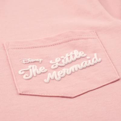 Ariel and Flounder Pink T-shirt for Women, Tokimeki Mermaid