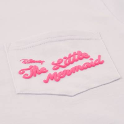 Ariel, Flounder and Sebastian White T-shirt for Women, Tokimeki Mermaid