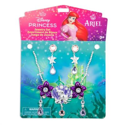 Ariel Costume Jewellery Set for Kids, The Little Mermaid