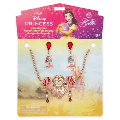 Belle Costume Jewellery Set for Kids, Beauty and the Beast