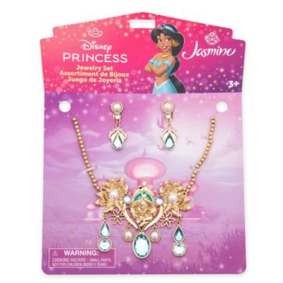 Jasmine Costume Jewellery Set for Kids, Aladdin
