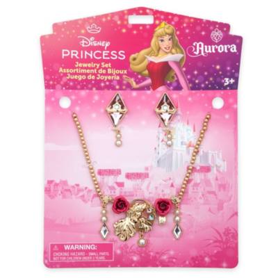 Aurora Costume Jewellery Set for Kids, Sleeping Beauty