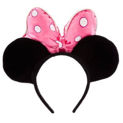 Minnie Mouse Pink Costume Ears Headband for Kids