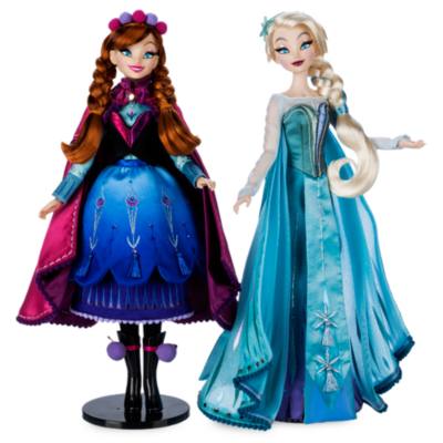 Anna and Elsa Collector Doll Set by Brittney Lee, Limited Edition