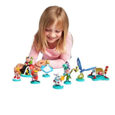 Alice in Wonderland Mary Blair Deluxe Figurine Playset