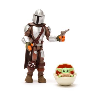 曼達洛人與古古可動模型套組，星際大戰玩具箱