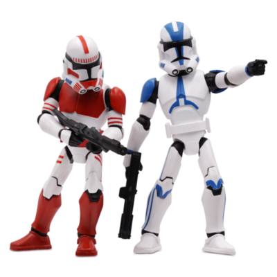 501st Clone Trooper and Clone Shock Trooper Action Figure Set, Star Wars Toybox