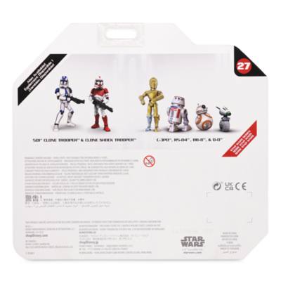 501st Clone Trooper and Clone Shock Trooper Action Figure Set, Star Wars Toybox