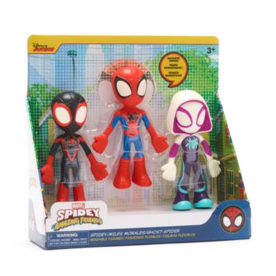 Spidey and His Amazing Friends Flexible Figures Set