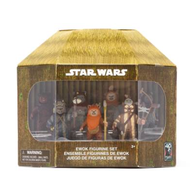 Ewok 40th Anniversary Deluxe Figure Playset, Star Wars: Return of the Jedi