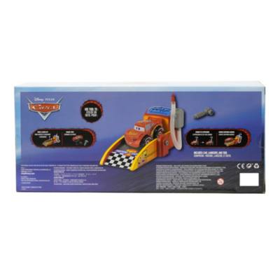 Lightning McQueen Mechanic Shop and Launcher Playset