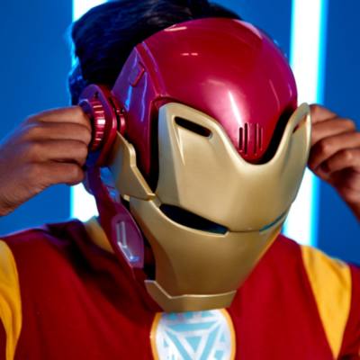Iron Man Mask with Sound for Kids