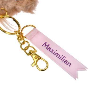 Teddy Bear Plush Keychain, Goofy's Birthday