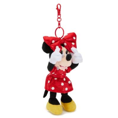 Minnie Mouse Plush Keychain