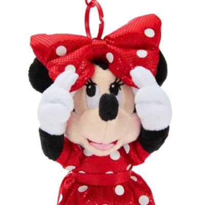 Minnie Mouse Plush Keychain