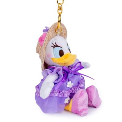 Daisy Duck Plush Keychain, Summer Collection