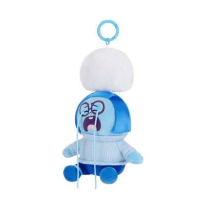 Sadness Plush Keychain, Inside Out 2