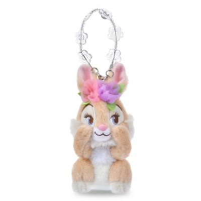 Miss Bunny Plush Keychain, Bambi