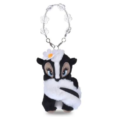 Miss Skunk Plush Keychain, Bambi
