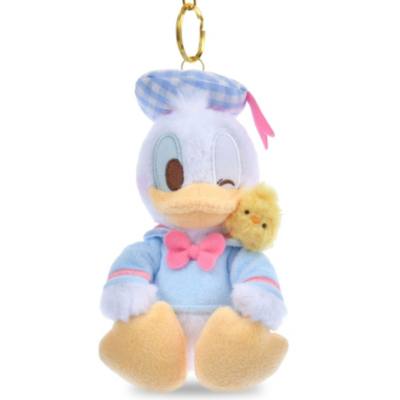 Donald Duck Springtime Plush Keychain