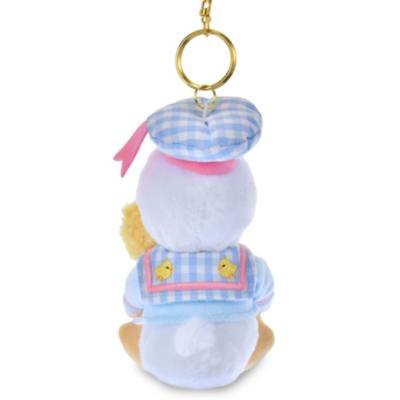Donald Duck Springtime Plush Keychain