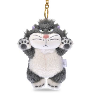 Lucifer Paws Up Plush Keychain, Cinderella