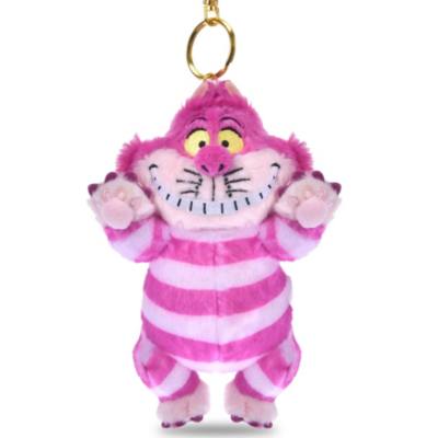 Cheshire Paws Up Plush Keychain, Alice in Wonderland