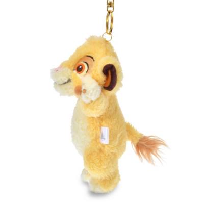 Simba Paws Up Plush Keychain, The Lion King