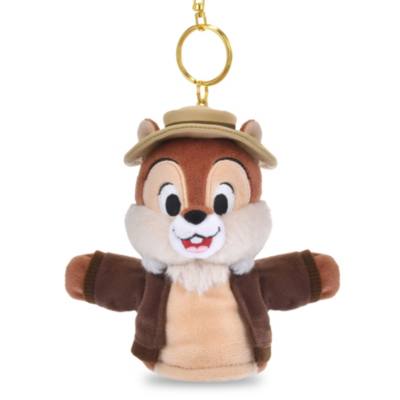 Chip Finger Puppet Plush Keychain, Chip and Dale Rescue Rangers