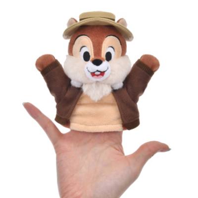 Chip Finger Puppet Plush Keychain, Chip and Dale Rescue Rangers