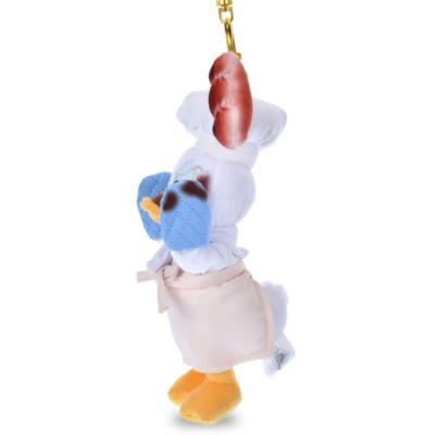 Donald Duck Plush Keychain, Mickey's Bakery 