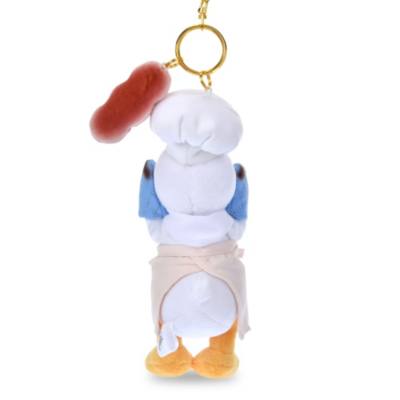 Donald Duck Plush Keychain, Mickey's Bakery 