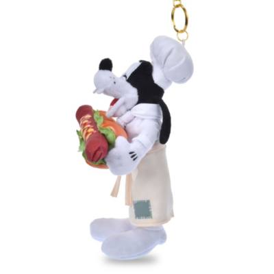 Goofy Plush Keychain, Mickey's Bakery 