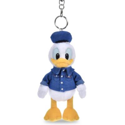 Donald Duck Denim Plush Keychain, Donald's Birthday