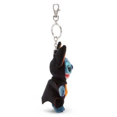 Stitch Halloween Bat Plush Keychain Bag Charm, Lilo & Stitch