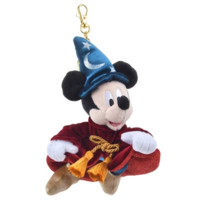 Sorcerer Mickey Mouse Plush Keychain, Fantasia2000 25th Anniversary