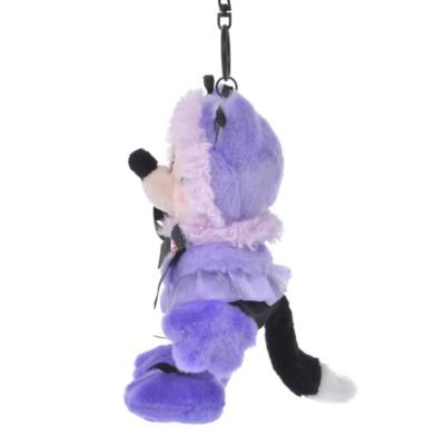 Minnie Mouse Cat Costume Plush Keychain, Cat Minnie & Figaro