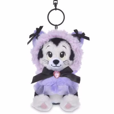 Figaro Plush Keychain, Cat Minnie & Figaro