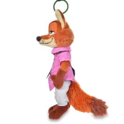 Nick Wilde Tropical Zootopia Plush Keychain, Zootopia 2