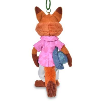 Nick Wilde Tropical Zootopia Plush Keychain, Zootopia 2