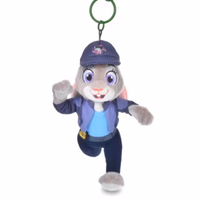 Judy Hopps Tropical Zootopia Plush Keychain, Zootopia 2