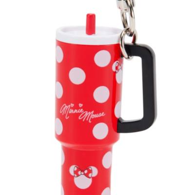 Minnie Mouse Mini Tumbler with Straw Bag Charm