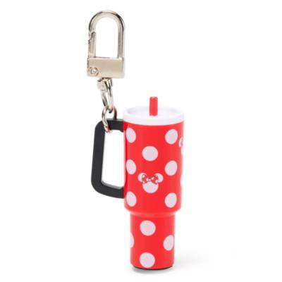 Minnie Mouse Mini Tumbler with Straw Bag Charm