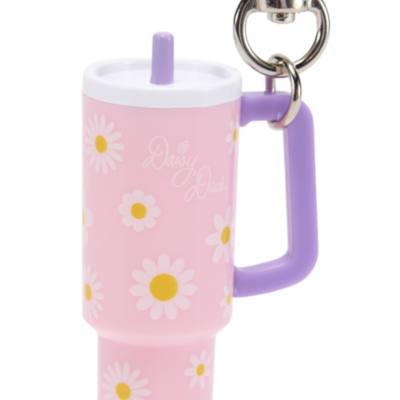 Daisy Duck Mini Tumbler with Straw Bag Charm