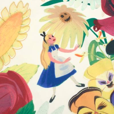 Alice in Wonderland Mary Blair Tea Towel