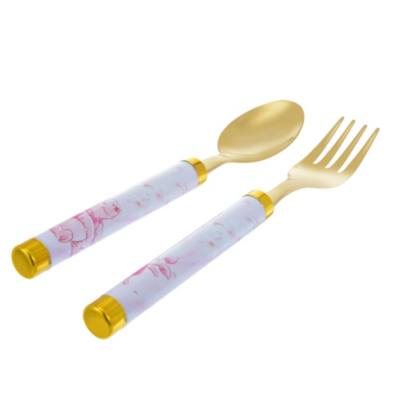 Winnie the Pooh & Piglet Sakura Spoon and Fork Set